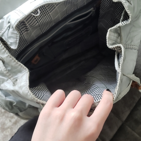 Backpack Metallic gray DIESEL - Picture 6 of 7